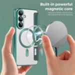 Étui portefeuille Techsuit SmartMag Book Case pour Samsung Galaxy S26 Plus - Green – Image 4