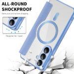 Étui portefeuille Techsuit SmartMag Book Case pour Samsung Galaxy S26 - Light Blue – Image 6