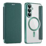 Étui portefeuille Techsuit SmartMag Book Case pour Samsung Galaxy S26 - Green – Image 2