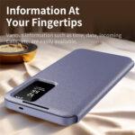Étui portefeuille Techsuit SmartView Series pour Samsung Galaxy S26 - Purple – Image 6
