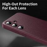 Étui portefeuille Techsuit SmartView Series pour Samsung Galaxy S26 - Red – Image 5