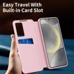 Étui portefeuille Techsuit SmartView Series pour Samsung Galaxy S26 - Pink – Image 6