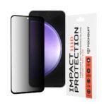 Protection d'écran Techsuit 111D Privacy Full Glue pour Samsung Galaxy S23 FE - Black