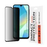 Protection d'écran Techsuit 111D Privacy Full Glue pour Samsung Galaxy A16 4G / A16 5G / A17 4G / A17 5G - Black