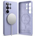 Coque Ringke Silicone Magnetic MagSafe pour Samsung Galaxy S26 Ultra - Lavender