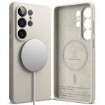 Coque Ringke Silicone Magnetic MagSafe pour Samsung Galaxy S26 Ultra - Stone