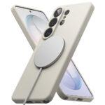 Coque Ringke Silicone Magnetic MagSafe pour Samsung Galaxy S26 Ultra - Stone – Image 5