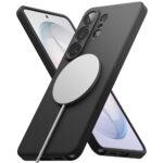 Coque Ringke Silicone Magnetic MagSafe pour Samsung Galaxy S26 Ultra - Black – Image 5