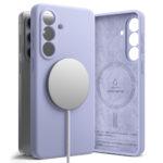 Coque Ringke Silicone Magnetic MagSafe pour Samsung Galaxy S26 Plus - Lavender – Image 4