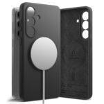 Coque Ringke Silicone Magnetic MagSafe pour Samsung Galaxy S26 Plus - Black – Image 4
