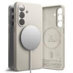Coque Ringke Silicone Magnetic MagSafe pour Samsung Galaxy S26 - Stone – Image 4