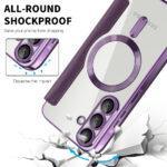 Étui portefeuille Techsuit SmartMag Book Case pour Samsung Galaxy A57 - Purple – Image 5