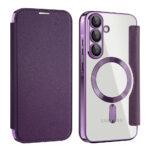 Étui portefeuille Techsuit SmartMag Book Case pour Samsung Galaxy A57 - Purple – Image 2