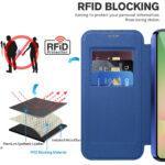 Étui portefeuille Techsuit SmartMag Book Case pour Samsung Galaxy A57 - Blue – Image 5