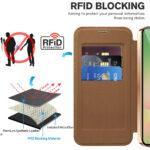 Étui portefeuille Techsuit SmartMag Book Case pour Samsung Galaxy A57 - Brown – Image 5