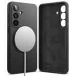 Coque Ringke Silicone Magnetic MagSafe pour Samsung Galaxy S26 - Black