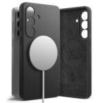 Coque Ringke Silicone Magnetic MagSafe pour Samsung Galaxy S26 - Black – Image 4