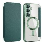 Étui portefeuille Techsuit SmartMag Book Case pour Samsung Galaxy A37 - Green – Image 2
