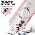 Étui portefeuille Techsuit SmartMag Book Case pour Samsung Galaxy A37 - Pink – Image 5