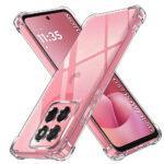 Coque Techsuit Shockproof Clear Silicone pour Motorola Moto G57 Power / G67 Power - Clear