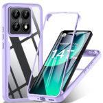 Coque intégrale Techsuit ColorVerse 360 pour Xiaomi 14T Pro - Purple