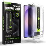 Protection d'écran Techsuit TitanGlass CrystalHD (Compatible avec le déverrouillage par empreinte digitale) pour Samsung Galaxy S26 Ultra - Privacy