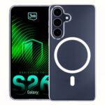 Coque 3mk Clear MagCase pour Samsung Galaxy S26 - Transparent – Image 4