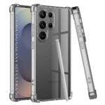 Coque Techsuit Shockproof Clear Silicone pour Samsung Galaxy S25 Ultra - Clear