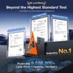 Protection d'objectif Torras Lensguard Camera Protector pour Samsung Galaxy S26 Ultra - Black – Image 6