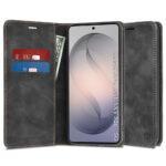 Étui portefeuille Techsuit Confy Cover pour Samsung Galaxy S26 Plus - Black