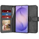 Étui portefeuille Techsuit Diary Book pour Samsung Galaxy S26 Ultra - Black