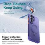 Coque Torras Ostand Spin Air Series pour Samsung Galaxy S26 Ultra - Dark Purple – Image 5