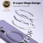 Coque Torras Ostand Spin MagSafe Series pour Samsung Galaxy S26 Ultra - Clear – Image 3