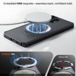 Coque Torras Ostand Spin MagSafe Series pour Samsung Galaxy S26 Ultra - Clear – Image 6