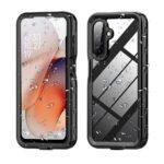 Coque intégrale étanche ShellBox Waterproof IP68 pour Samsung Galaxy A17 5G / A17 4G - Black