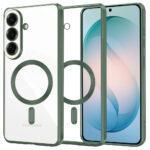 Coque Techsuit Luxury Crystal MagSafe pour Samsung Galaxy S26 Plus - Deep Green