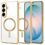 Coque Techsuit Luxury Crystal MagSafe pour Samsung Galaxy S26 Plus - Gold