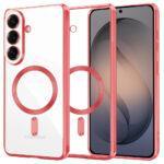 Coque Techsuit Luxury Crystal MagSafe pour Samsung Galaxy S26 - Red