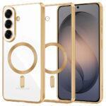 Coque Techsuit Luxury Crystal MagSafe pour Samsung Galaxy S26 - Gold