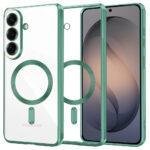 Coque Techsuit Luxury Crystal MagSafe pour Samsung Galaxy S26 - Light Green