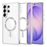 Coque Techsuit Luxury Crystal MagSafe pour Samsung Galaxy S26 Ultra - Silver