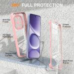 Coque intégrale Techsuit ColorVerse 360 pour Samsung Galaxy S26 Ultra - Pink – Image 2