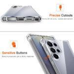Coque Techsuit Shockproof Clear Silicone MagSafe pour Samsung Galaxy S26 Ultra - Clear – Image 4
