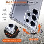 Coque Techsuit Shockproof Clear Silicone MagSafe pour Samsung Galaxy S26 Ultra - Clear – Image 6