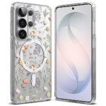Coque Ringke Fusion MagSafe pour Samsung Galaxy S26 Ultra - Dry Flowers