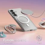 Coque Ringke Fusion MagSafe pour Samsung Galaxy S26 - Matte Clear – Image 5