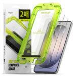 Lot de 2 protections d'écran Ringke Easy Slide Tempered Glass pour Samsung Galaxy S26 - Clear