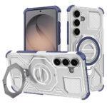 Coque Techsuit Carbon Shield PRO pour Samsung Galaxy S26 - Blue Transparent