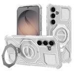 Coque Techsuit Carbon Shield PRO pour Samsung Galaxy S26 - White Transparent