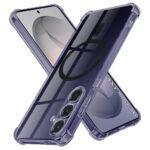 Coque Techsuit Shockproof Clear Silicone MagSafe pour Samsung Galaxy S26 Plus - Smoke Black